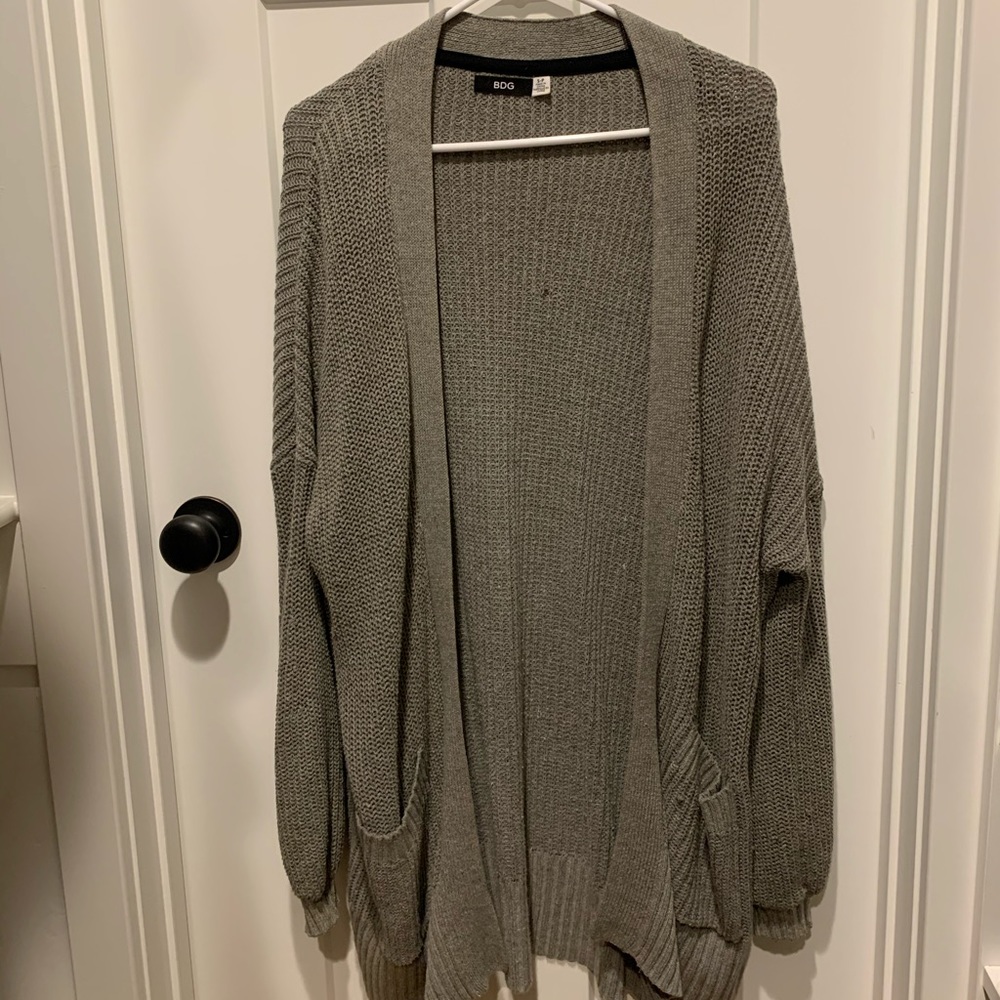 BDG Gray Cardigan